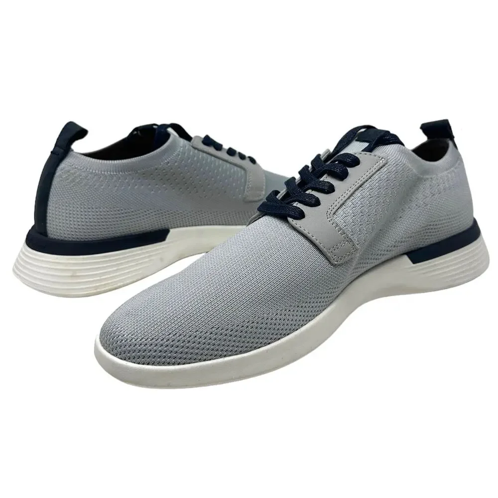 Wolf and Shepherd Men's SwiftKnit Lightweight Knit Mesh Shoes in Light Grey - Picture 1 of 7
